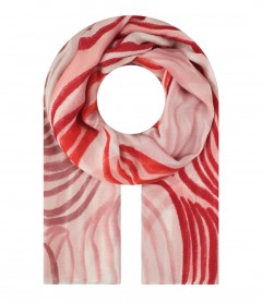 Schal, rot