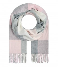 Schal, rosa
