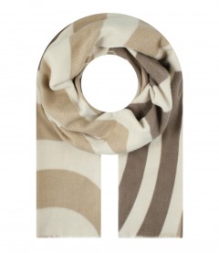Schal, beige