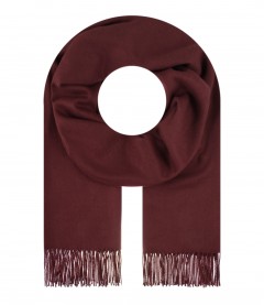 Schal, weinrot