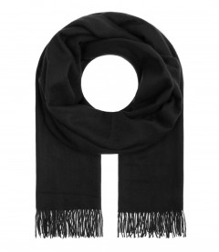 Schal, schwarz