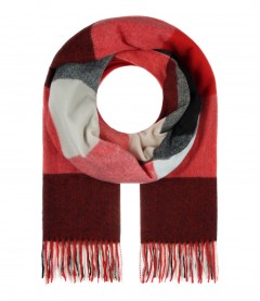 Schal, hellrot