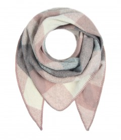 Schal, rosa