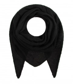 Schal, schwarz