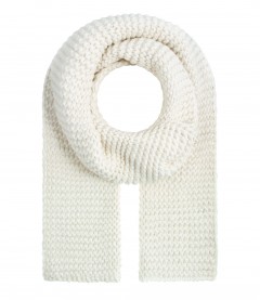 Schal, creme