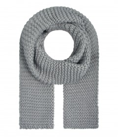 Schal, grau