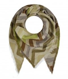 Schal, grün