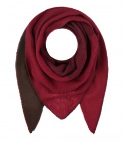 Schal, rot