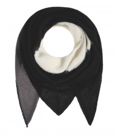 Schal, schwarz