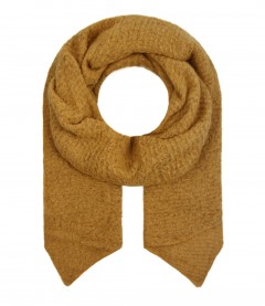 Schal, gelb