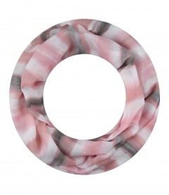 Schal, rosa