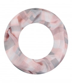 Schal, rosa