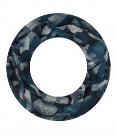 Loop Schal, schmal, blau