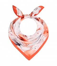 Schal, orange
