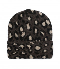 Basic Beanie Mütze, braun