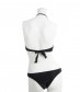 Bikini - Bandeau schwarz