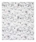 Damen Schal floral, Pailletten, schwarz