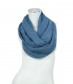 Majea Loop Cary - Loop Schal einfarbig, dutch blue