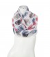 Damen Loop Schal - Punkte, rosa