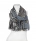 Damen Halstuch - Muster Mix, Crash, taupe