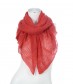 Damen Winterschal - einfarbig, koralle