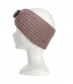 Damen Stirnband - Glitzer, alt rosa
