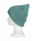 Basic Beanie Mütze - Feinstrick, petrol
