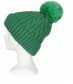 Mütze mit Teddy Innenfutter, gras grün