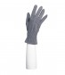 Damen Handschuhe, grau