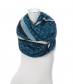 Damen Loop Schal, blau