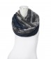 Damen Loop Schal, blau