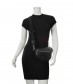 Damen Crossbody Bag, schwarz