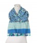 Damen Halstuch, blau