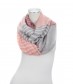 Damen Loop Schal, rosa