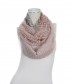 Damen Loop Schal, schmal, rosa