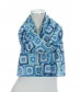 Damen Halstuch, blau
