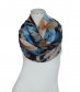 Damen Loop Schal, blau