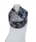 Damen Loop Schal, schwarz