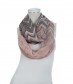 Damen Loop Schal, schmal, rosa