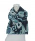 Damen Halstuch, blau