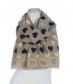 Damnen Winterschal, beige