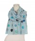Damen Halstuch, blau