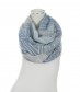 Damen Loop Schal, blau