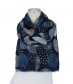 Damen Halstuch, blau