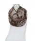 Damen Loop Schal, beige