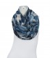 Damen Loop Schal, blau