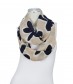 Damen Loop Schal, schmal, navy