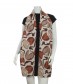 Damen Halstuch, schmal, beige