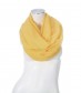 Loop Schal - einfarbig, gelb