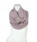 Loop Schal - einfarbig, mauve